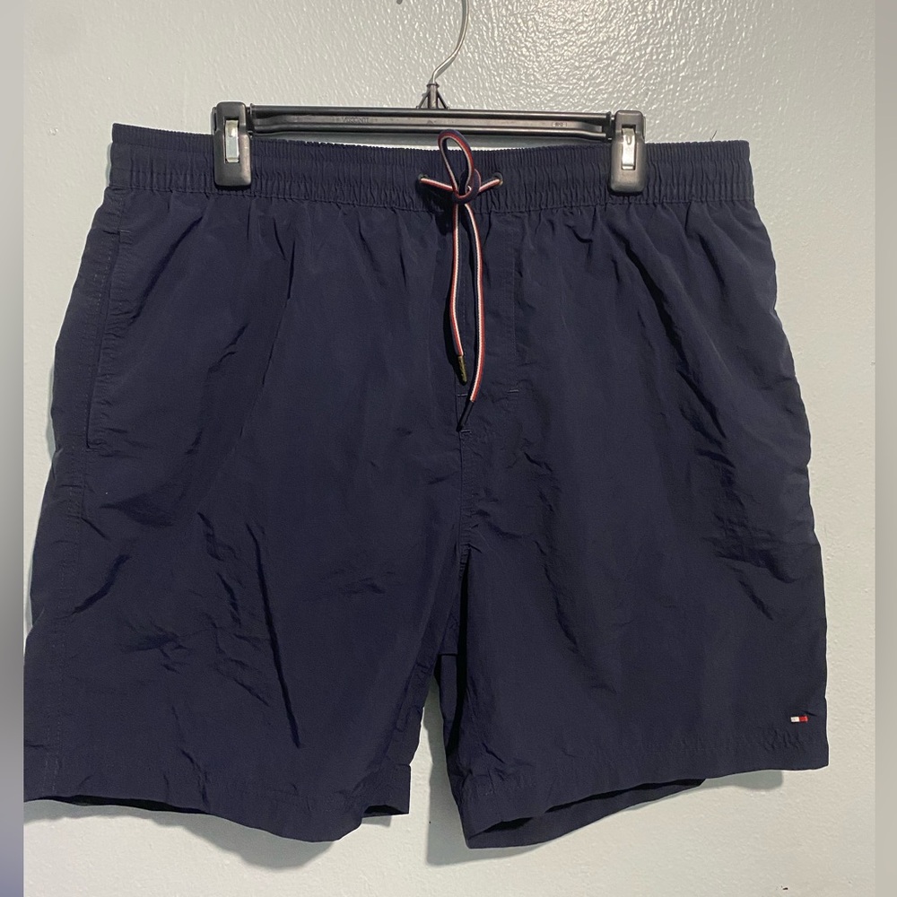 Tommy Hilfiger Dark Blue Men Swim Pant